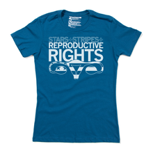 Load image into Gallery viewer, Stars + Stripes + Reproductive Rights Shirt