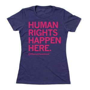 Human Rights Happen Here Shirt