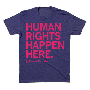 Human Rights Happen Here Shirt
