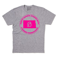 Load image into Gallery viewer, North Dakota Stands With Planned Parenthood Shirt - Pink Ink