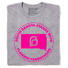 Load image into Gallery viewer, South Dakota Stands With Planned Parenthood Shirt - Pink Ink